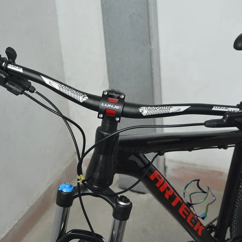 دراجة جبلية على شكل ابتلاع المقود دراجة هوائية جبلية اكسسوارات الإنحدار المقود أفقي دراجة المقود 720 مللي متر 780 مللي متر