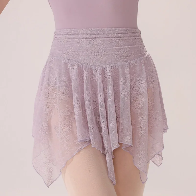 women-lace-irregular-mesh-ballet-dance-skirt-wrap-skirt-elastic-waist-dance-wear-for-adult-gymnastics-training-performance