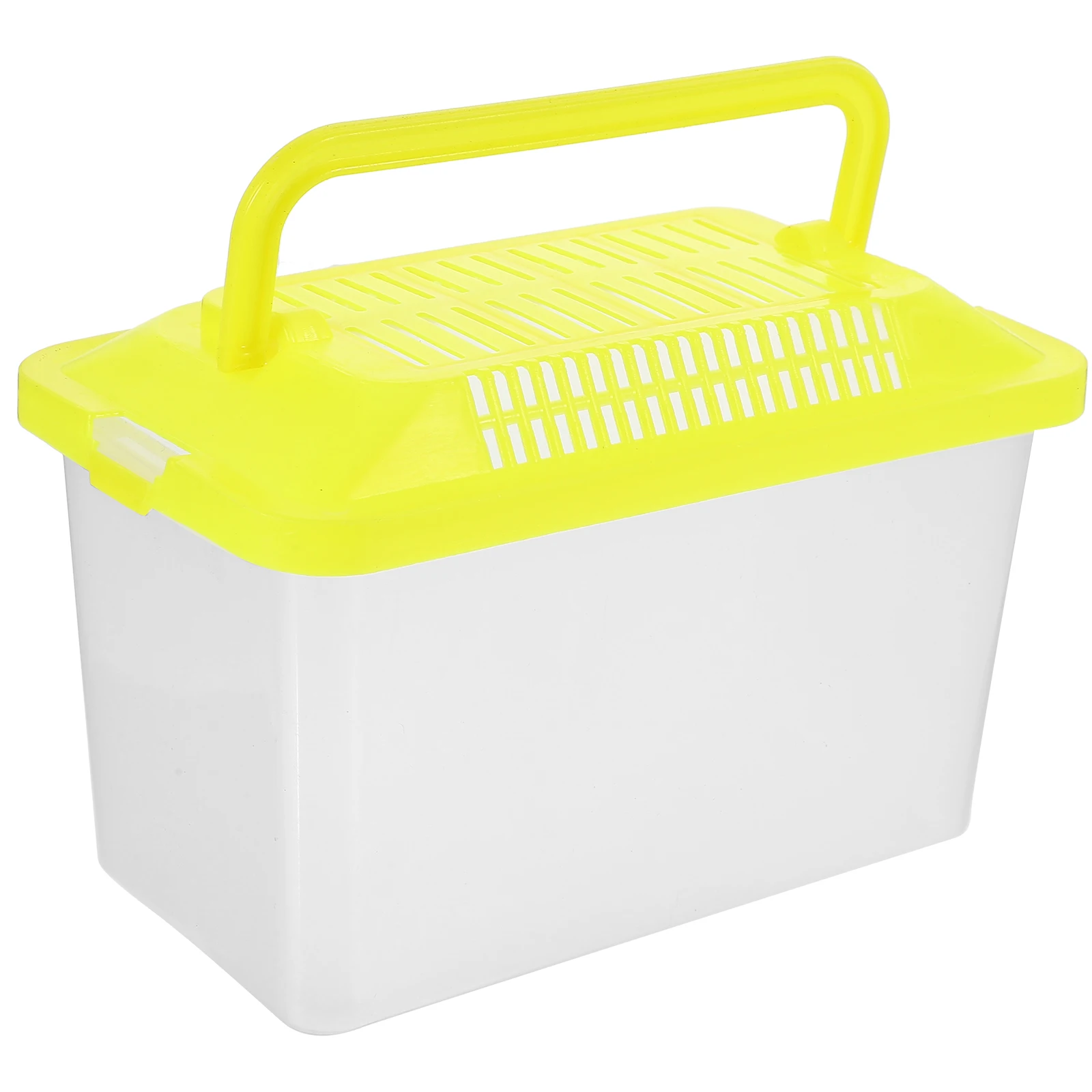 

Portable Handheld Turtle Tank Transparent Large Deep Reptile Aquarium Fish Feeding Habitat Plastic Aquarium Portable Fish Tank