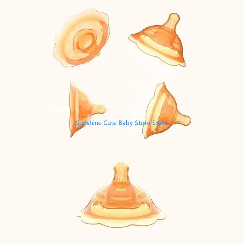 

C5AF Silicone Nipple Cover Contact Nipple Cover for Breastfeeding with Carrying Case