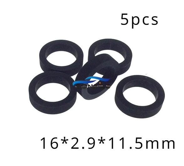 5pcs 16*2.9*11.5mm wheel shock absorber belt pulley idle ring for audio tape recorder cassette deck pinch roller