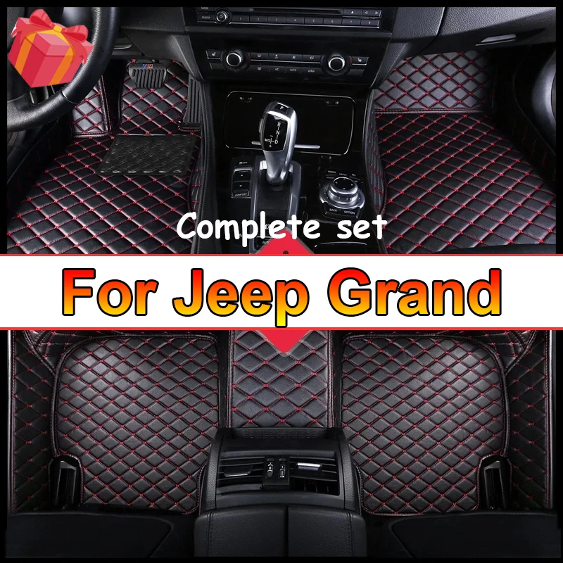 

Car floor mats for Jeep Grand Cherokee WK WK2 2004-2022 21 20 19 18 17 16 15 14 13 Automobile Carpet Cover interior accessories