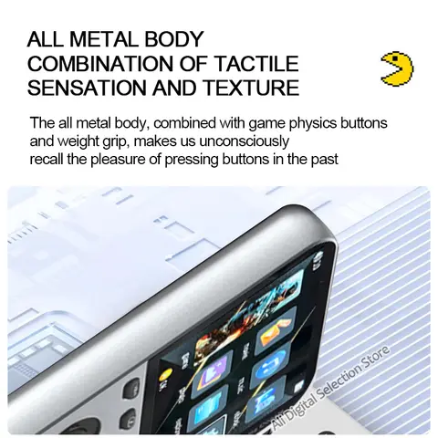 2-i-1 handhållen spelkonsol och magnetisk telefon-powerbank, 2,8-tums IPS-skärm, Linux retro-spelkonsol, 5000 mAh batteri 10 best sales Powerbank-spel - №5