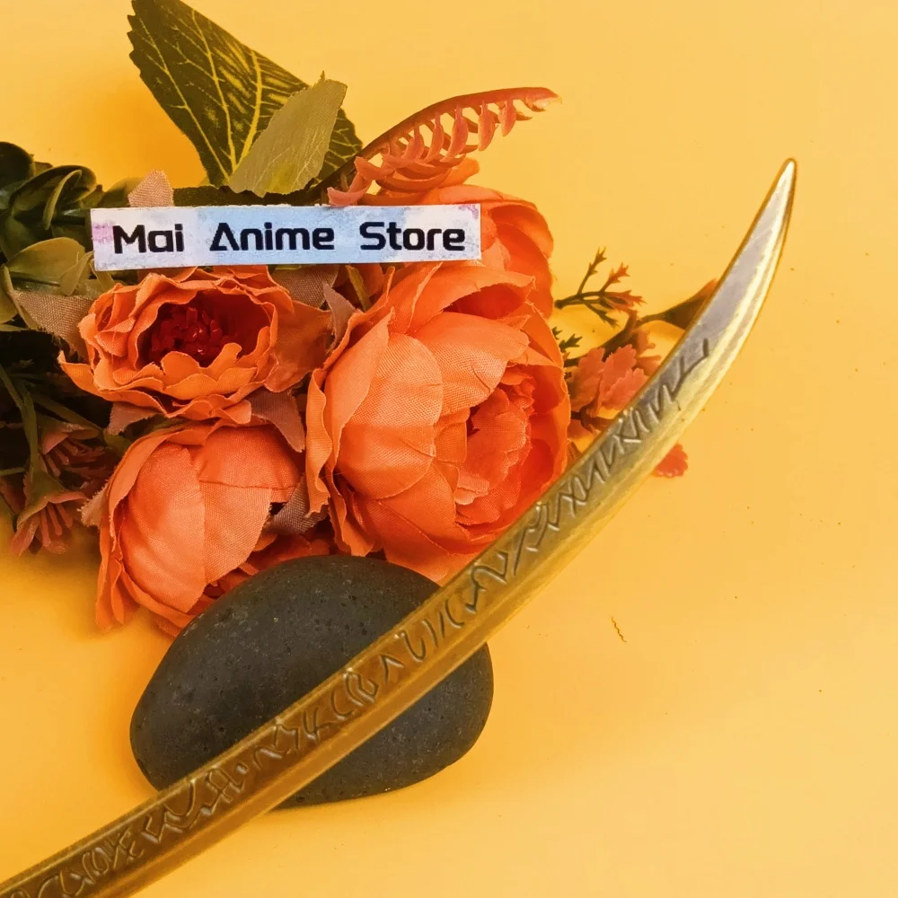 Épée Elden Katana Malenia damas, 8.6 pouces, lame de dessin animé en métal, taille du couteau Ninja, Katana japonais, sabre de samouraï Original, jouet cadeau