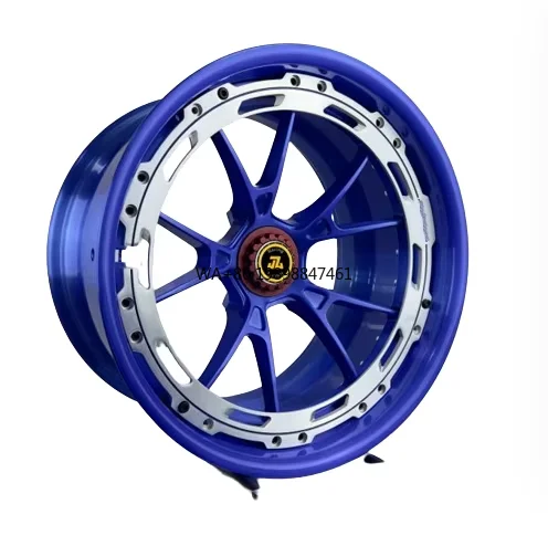 

JZ Custom Passenger Car Rims 2 Piece Forged Wheel Alloy 17/18/19/20/21/22/23/24/26 Inches T6061 Aviation Aluminum Car Rims 5x112