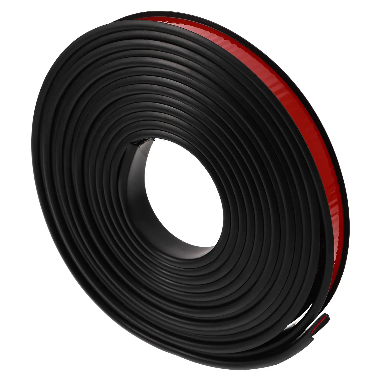 Self Adhesive U Shaped Wood Board Edge Trim Soft Rubber Seal for Cabinets Furniture Double Layer Board Cover Peel and Stick