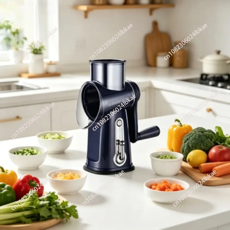 

Multifunctional vegetable cutter, hand roller, silk wiper, slicer, potato grater, shredding and cutting machine AAA