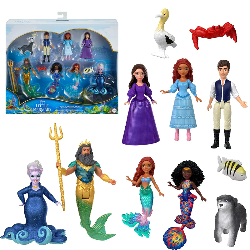 Disney The Little Mermaid Land & Sea Ariel Ultimate Story Set Ariel's Adventures Story Set Children's Collectible Ornament Gifts