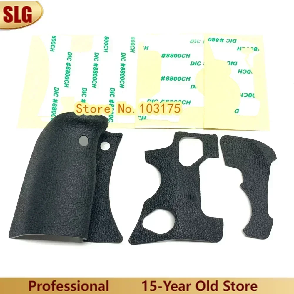 

Новый высококачественный комплект резиновых накладок (грип) для Canon EOS 6D2 6D Mark II: левая сторона, большой палец + ремешок, запчасть для ремонта цифровой камеры