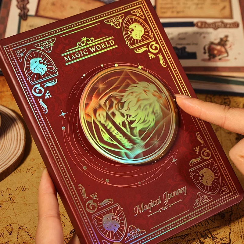 Magic Academy Notebook Gift Box Hardcover Journal For Students Teens Women School Desk Christmas Birthday Gift Includes Pen