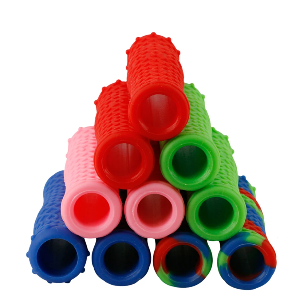 

Bike Handlebar Grips Silicone Cover Non Protective Sleeve for Cruiser Electric Folding Road Mountain Bike Handle