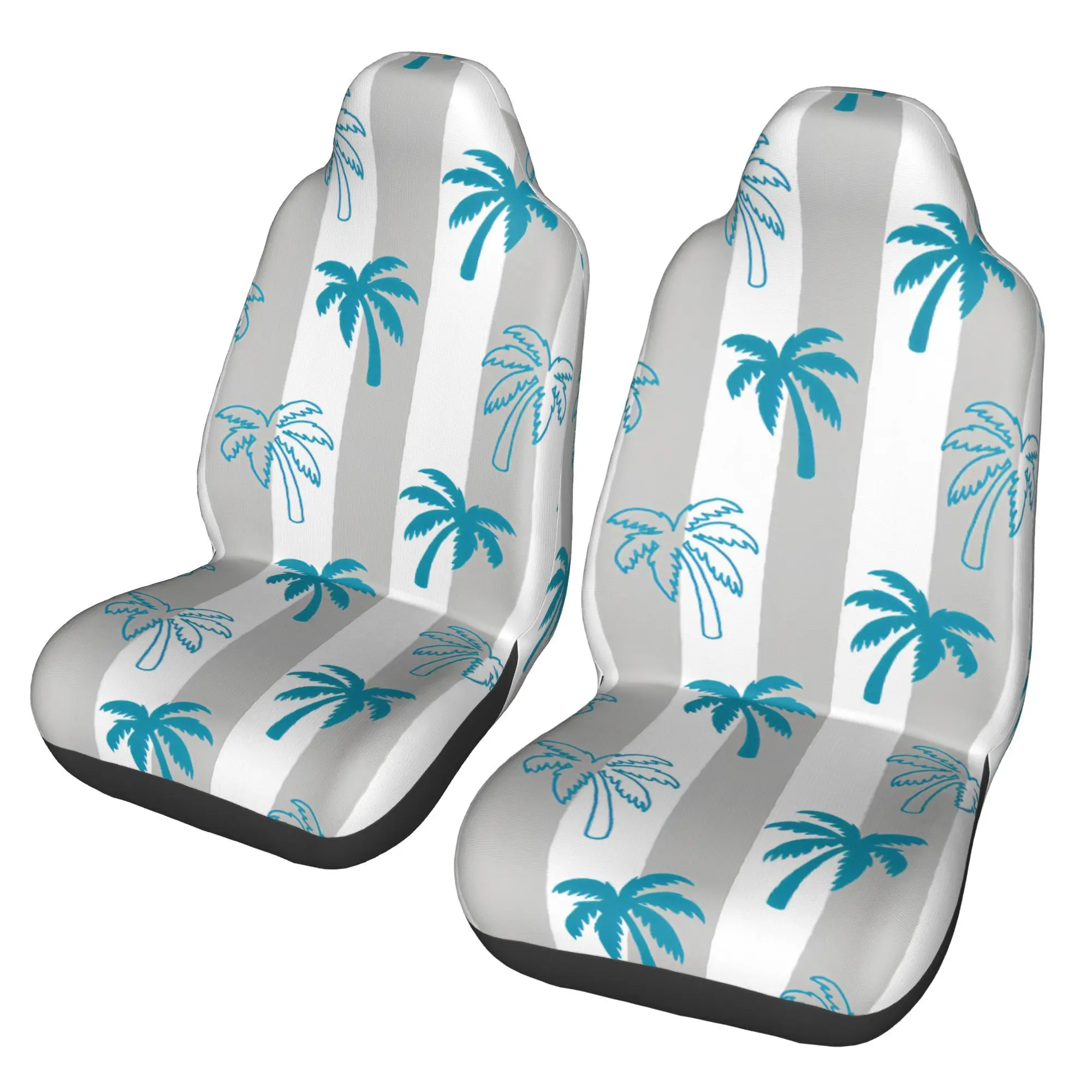 

Чехлы на автомобильные сиденья с принтом Palm Tree, 2 шт., для женщин и мужчин, универсальная автоматическая защита переднего сиденья, подходит для автомобиля, внедорожника, седана,
