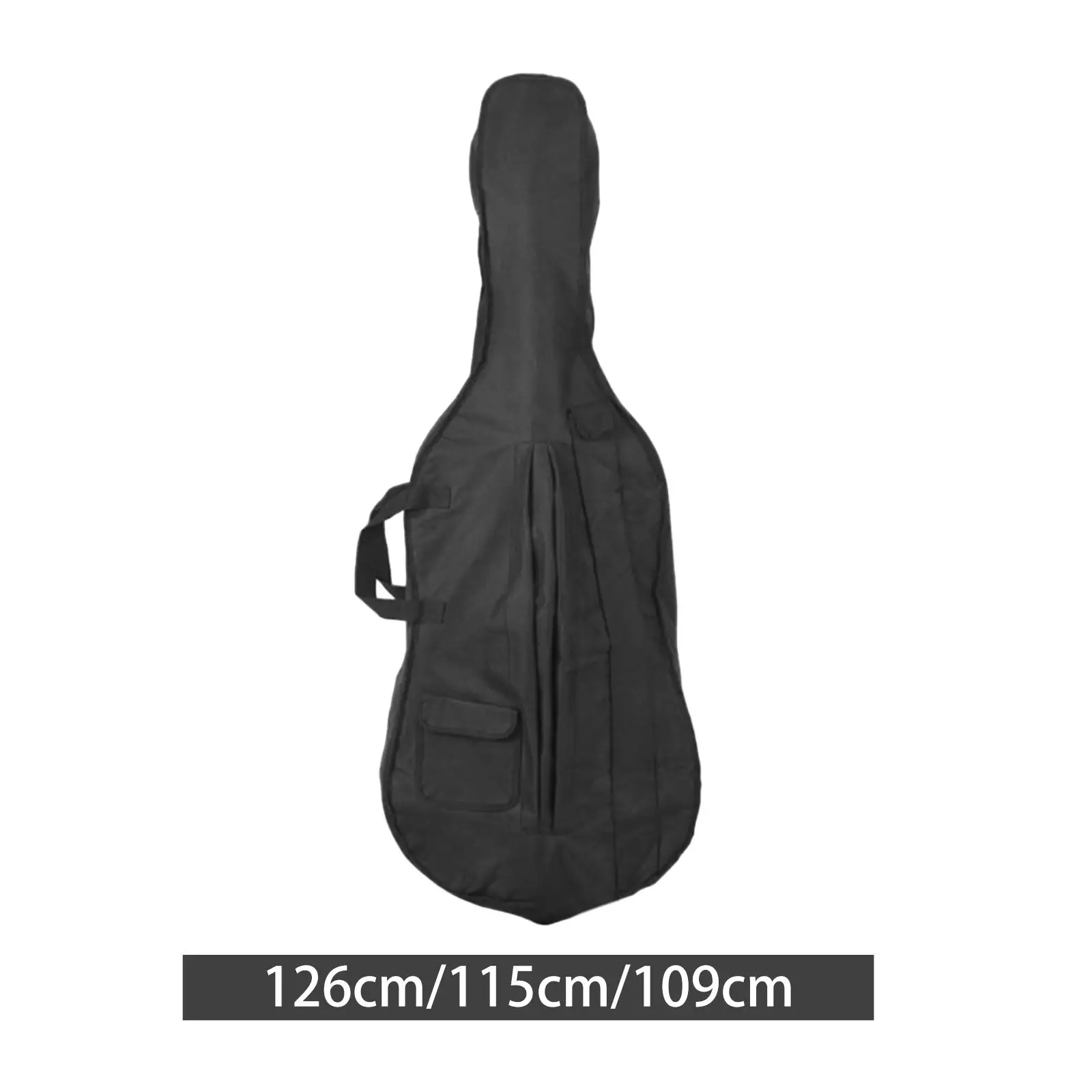 Oxford Cloth Cello Bag Cello Backpack for Concert Performances Outdoor