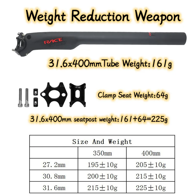 SPEED Carbon Seatpost Offset 25mm Mountain Bike Seat Tube 27.2/31.6 Ultra-light Road Bicycle Seat Post Seat Tube Bicycle Parts