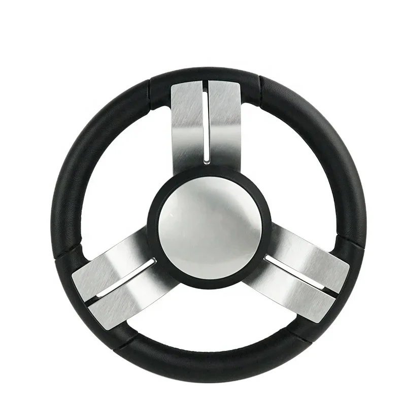 Luxury Boat Stainless Steel Steering Wheel Hydraulic Ship Steering Wheel