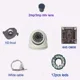 Surveillance Camera 2.8mm Wide Angle Metal Housing AHD 5mp 1080p Mini IR Dome Indoor Camera Security Monitor Suitable for CCTV