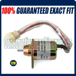 119653-77950 Stop Solenoid Valve 12V for Yanmar Engine 1503ES-12S5SUC5S 119285-77950  SA-4562T SA-5213