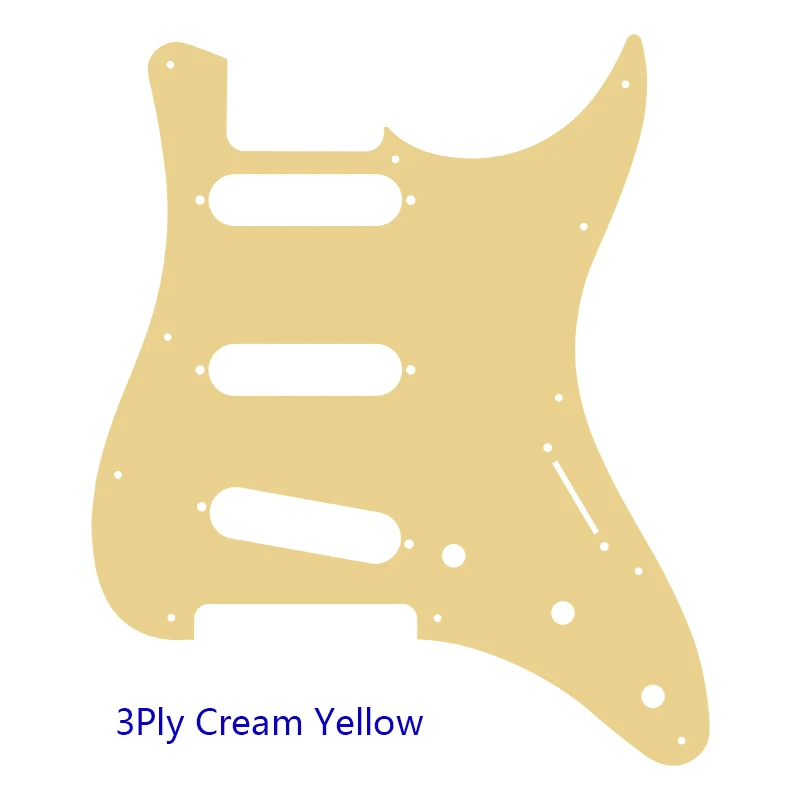 Pleroo-Peças Personalizadas-Personalizar Pickguard para Sire Guitarra Vintage, Johnny Hallton S7, escolha Multicolor