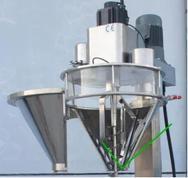 CE Toner Flour Spice Salt Sugar Protein  Dry Powder Automatic Auger Filler Filling Packing Machine