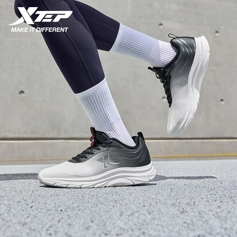 

Xtep Cotton Shoes for Men Synthetic Leather Comfortable Breathable Non-Slip Shock Absorption Soft Walking Sneakers 875419370031