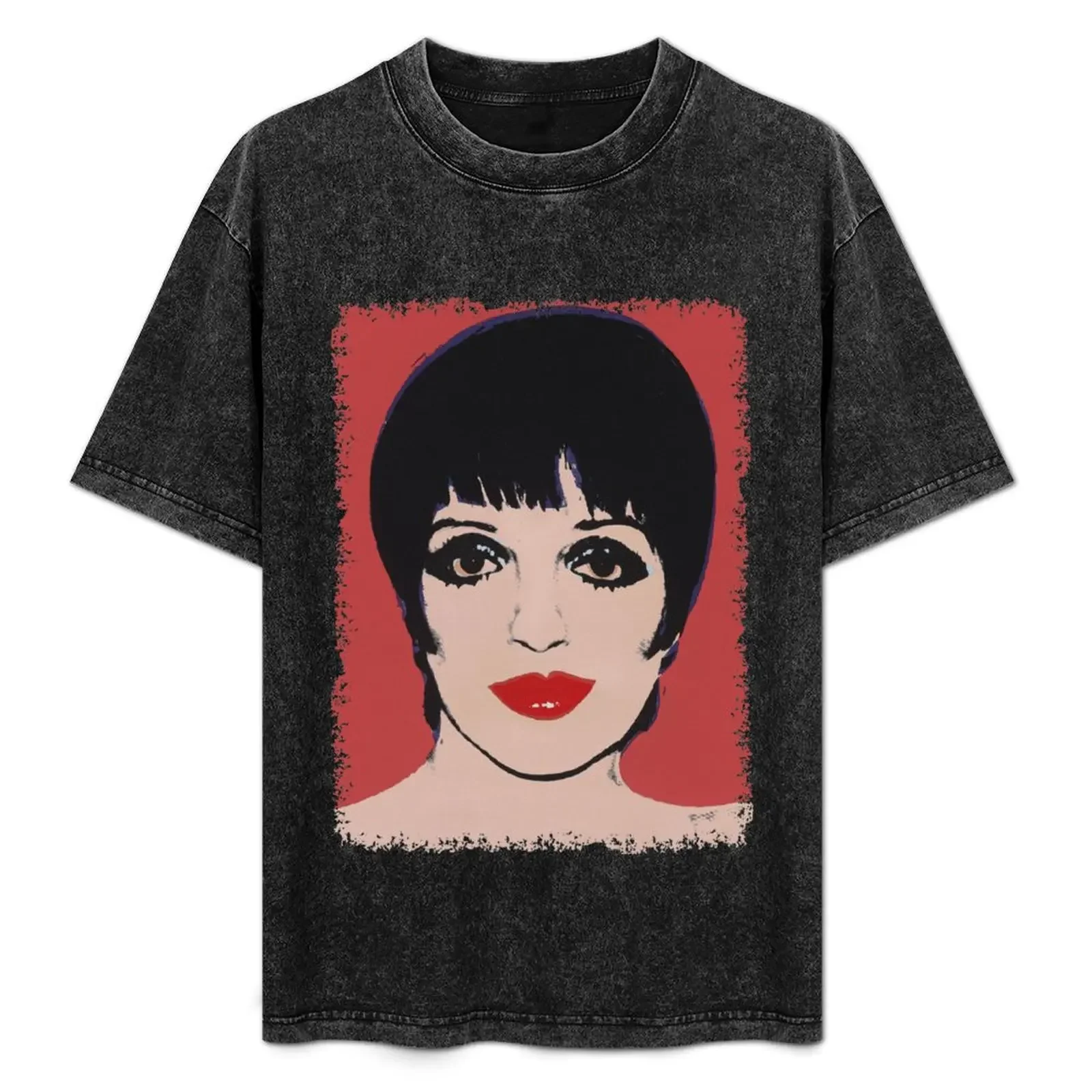 

Liza Minnelli Portrail футболка на заказ Мужская одежда Графические Рубашки Футболки графическая футболка мужские Графические футболки забавные