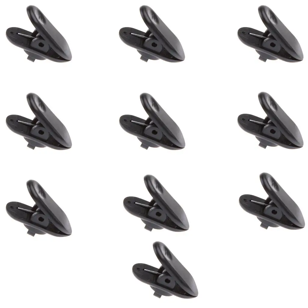 10 Pcs. Headphones Cable Holder Cable Clamp Cable clip and clamp for Headset Mic