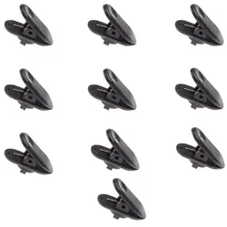 10 Pcs. Headphones Cable Holder Cable Clamp Cable clip and clamp for Headset Mic