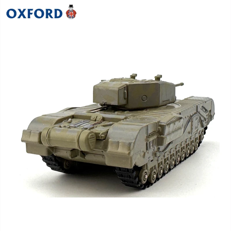 Diecast OXFORD 1:76 escala Chugir Tank 142RAC Toni 1943 modelo de coche de aleación militar de la Segunda Guerra Mundial juguete coleccionable exhibición de recuerdos