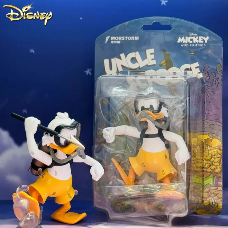 15 см Disney Morstorm Diving Donald Duck серии украшения для рабочего стола подарки модная коллекционная модель детские подарки на день рождения игрушки