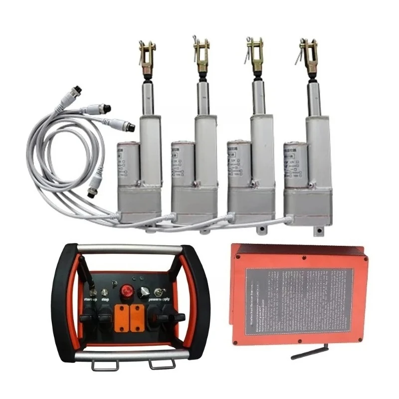 รถเครนติดตั้งบนรถบรรทุกพร้อมมอเตอร์แบบยืดหดได้ ควบคุมด้วยรีโมทไร้สาย