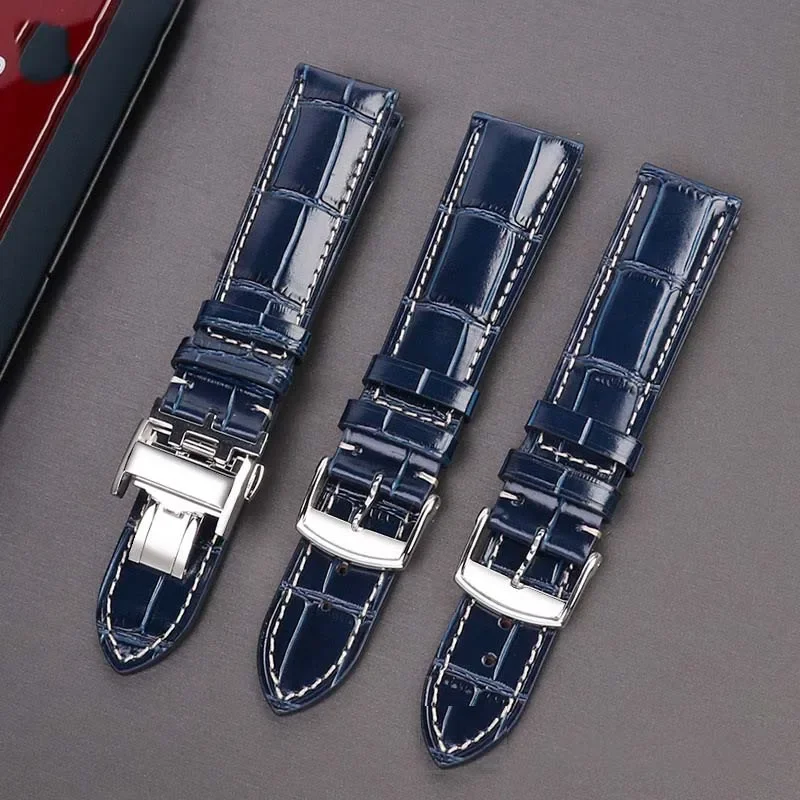 Cinturino per orologio in pelle di vitello per Longines Masters Collection Cinturino per orologio Bracciale in pelle di vacchetta 19mm 20mm 21mm 22mm Cinturino L3