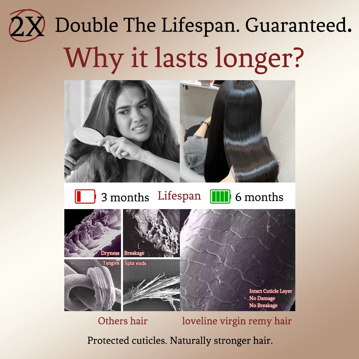 LOVELINE تسليط الضوء على كليب في شعر مستعار بشري مستقيم قسط ريمي الشعر البشري كامل مشبك للرأس ملحقات للنساء #5