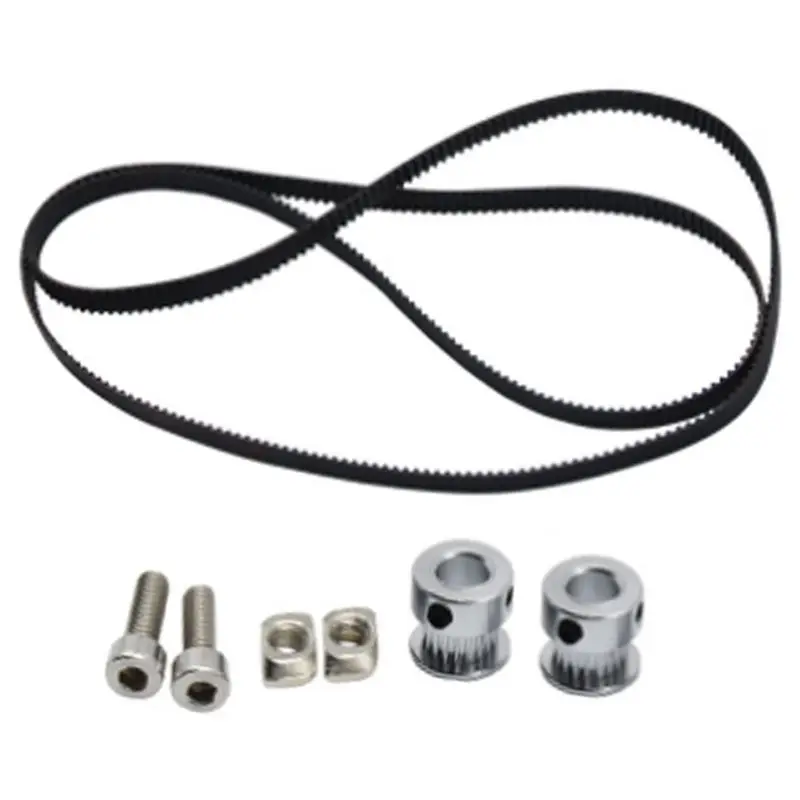 

[A23G] 3D Printer Parts Timing Belt Width 6mm Gear 20 Teeth Inner Hole 8mm Suit for ENDER-3, ENDER-3V2, Ender-3 Pro Printers