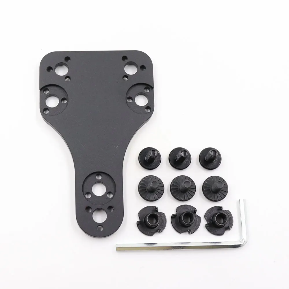 Adaptador Multiplataforma para Coldres Blackhawk e Safariland e QLS, Compatível com Plataforma de Perna, Design Aprimorado