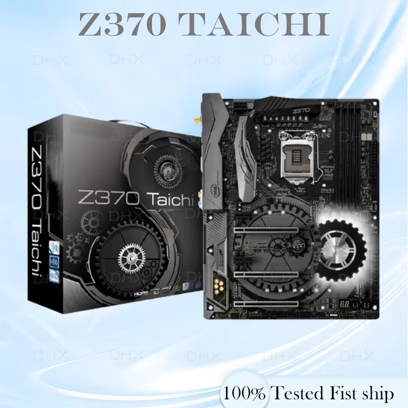 64GB HDMI ATX Z370 LGA 1151 DDR4 PCI-E 3.0 M.2 Mainboard For Asrock Z370 Taichi Motherboard 100% Tested Fully Work be Fast ship