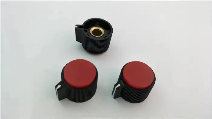 Potentiometer knob cap 23 * 16MM red head hole 6MM