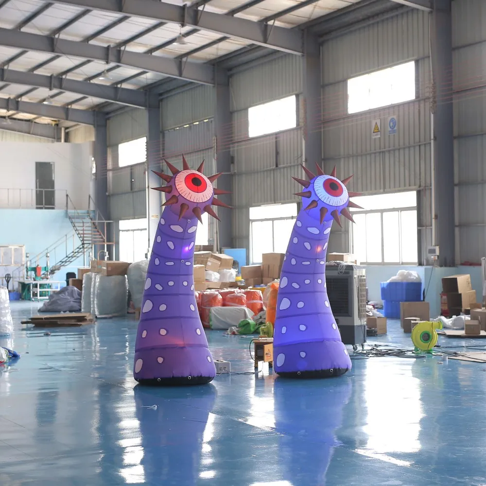 Inflatable Single-eyed Flower Decoration Inflatable Plant Flower Model For Event Show Party Renting Decor