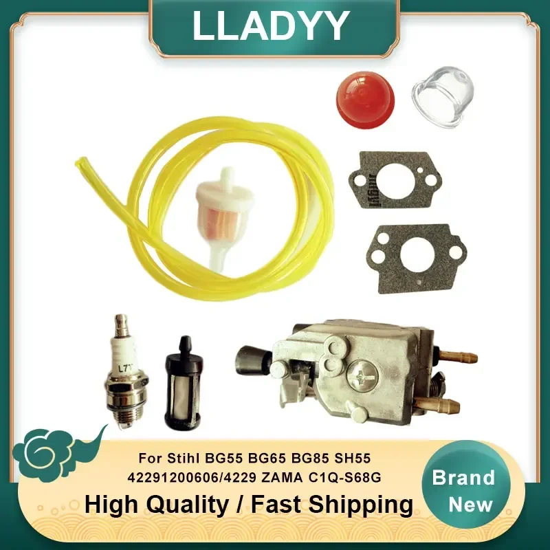 

Carburetor For Stihl BG55 BG65 BG85 SH55 42291200606/4229 ZAMA C1Q-S68G