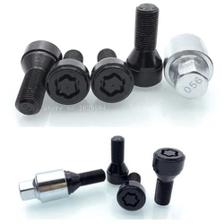 Wheel Lock Set Anti Theft Lug Nuts Bolt Fit for BMW 36136792851 M14*1.25