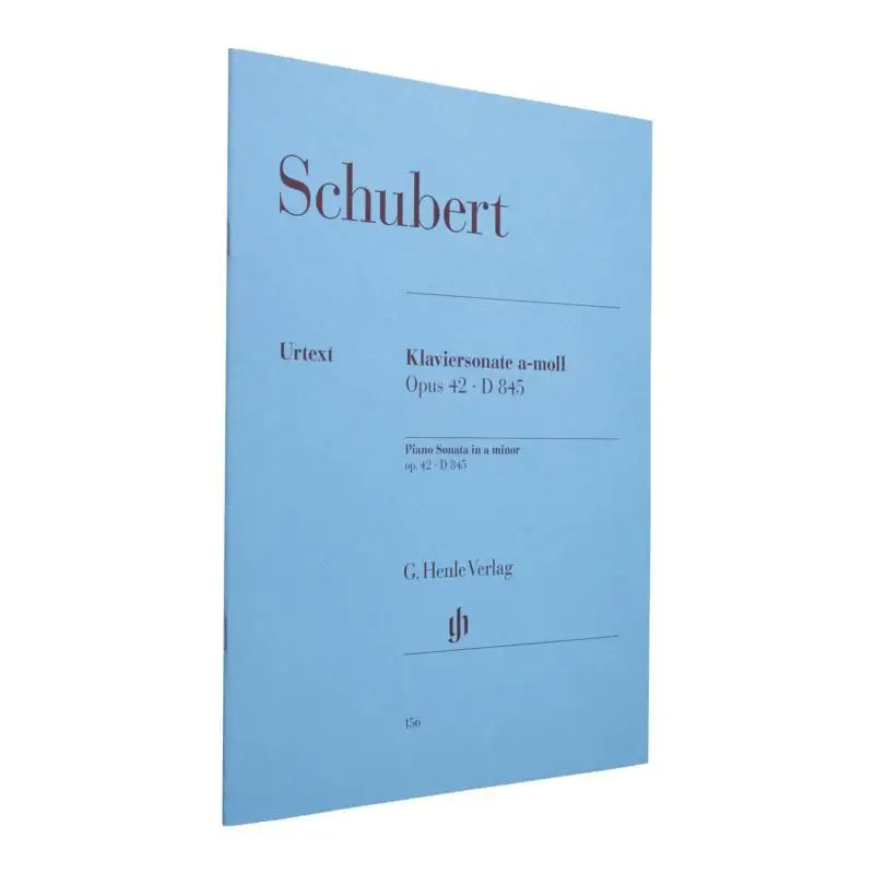 

HN156 Schubert Piano Sonata A Minor Op 42 Mies Paul G Henle Verlag 9790201801568 Book