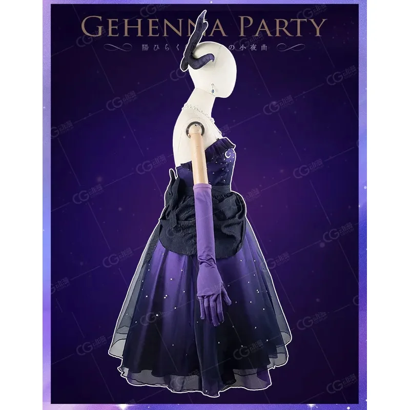 FC6เกมสีฟ้าArchive Sorasaki Hinaคอสเพลย์เครื่องแต่งกายชุดVarianรองเท้าบทบาทเล่นชุดฮาโลวีนCarnival Party Christmas @ FC8!