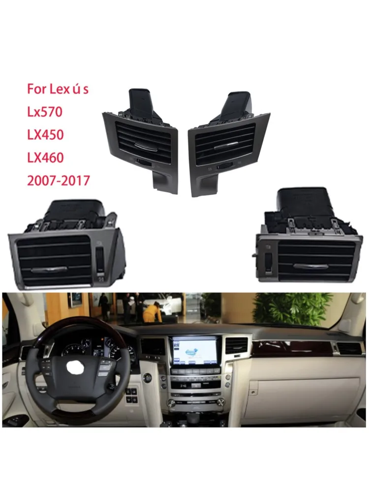 Ventilasi udara yaocaiss-2 untuk Lexus LX570 LX450 LX460 2007-2017 5568060140,5560660080 ventilasi udara dasbor