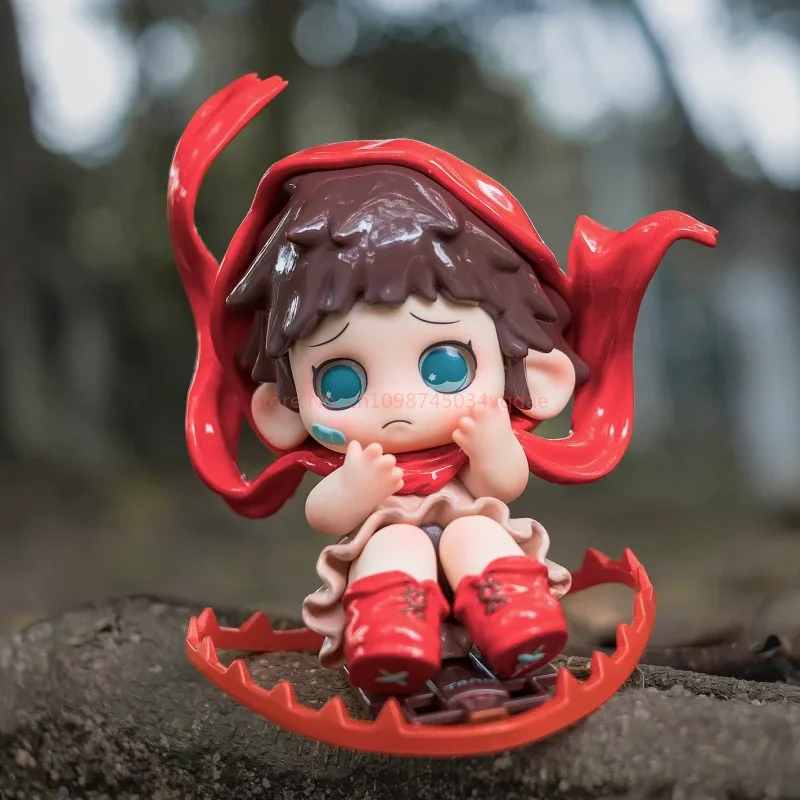 جديد حقيقي Heyone الأسود اللعب Oona'S Last Left Realm سلسلة صندوق أعمى العصرية الشكل حلية هدية جمع ، سطح المكتب الحلي