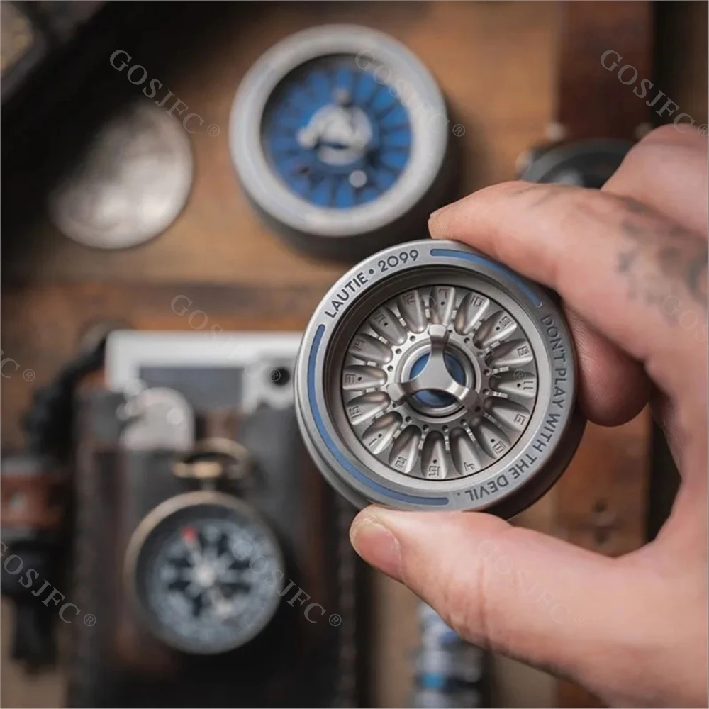 LAUTIE 2025 Nuovo Carnevale Spinner Fidget Spinner 2099 Serie Titanio Fidget Giocattoli Per Adulti Fidget Spinner