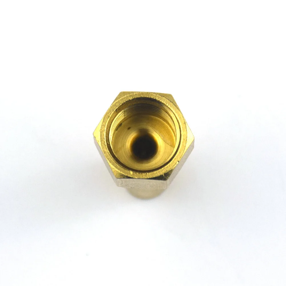 Copper Universal Tire Air Chuck Twist Lock Valve Connector For Car Pump Tyre Inflation Repair Gauge Accessory