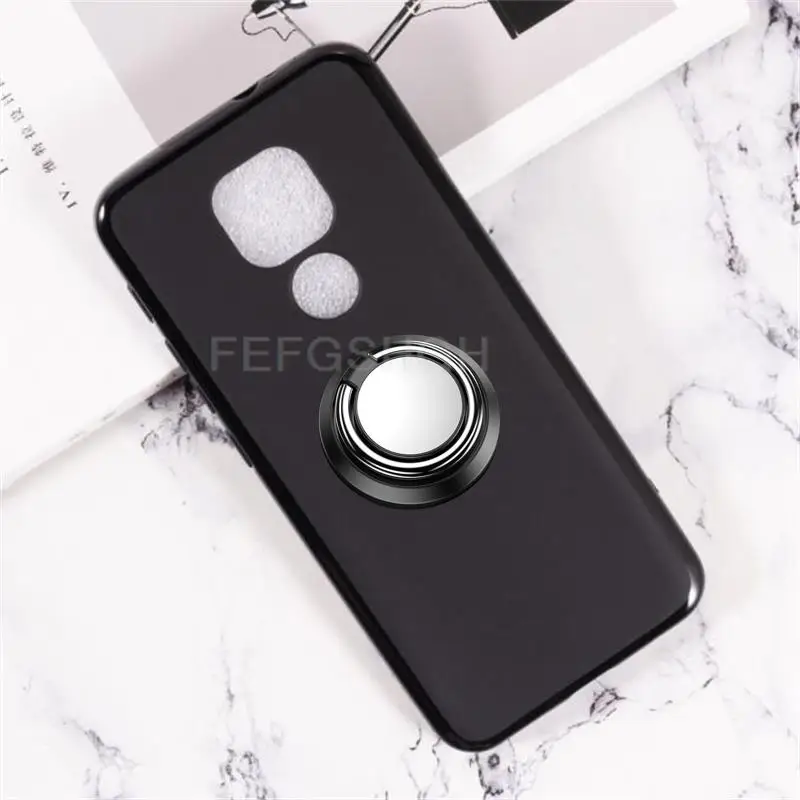 For Lemon K12 Pro XT2091 XT2081 Lenovo K12 Note Back Ring Holder Bracket TPU Soft Silicone Phone protect Case Anti falling shell