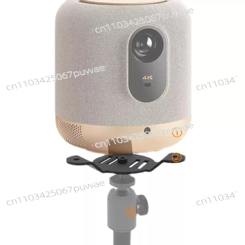 Adapter v10 projector gimbal, floor to ceiling desktop, wall mounted, hanging bracket, tray, piesteel