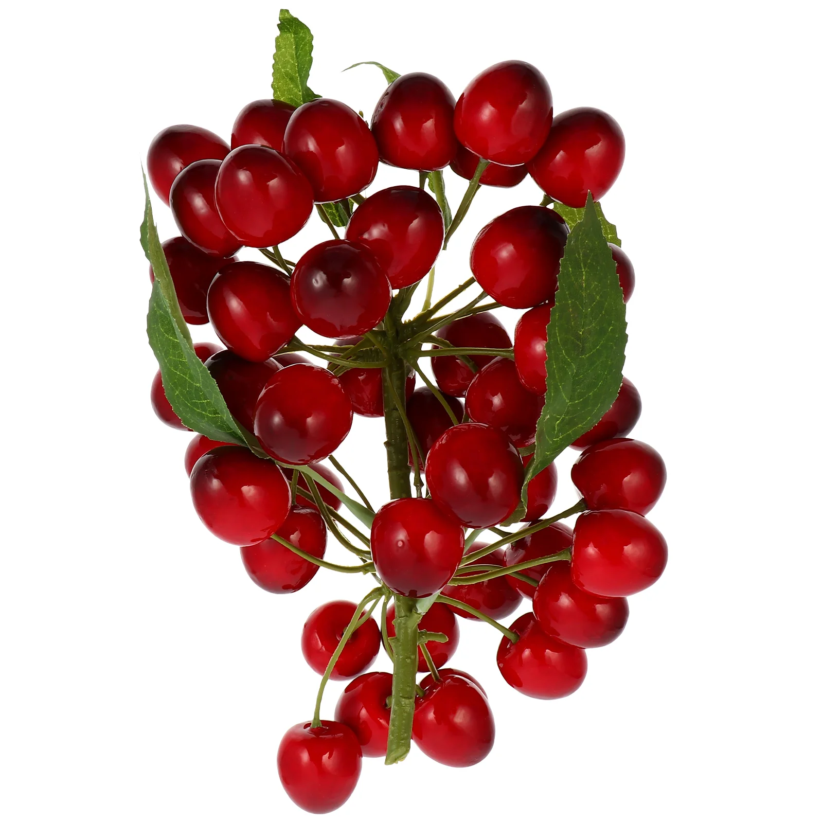 Artificial Cherry Simulation Fruit Decor Model Home Decoration Fruitful Blossoms Ornament Foam Fake Adornment Office