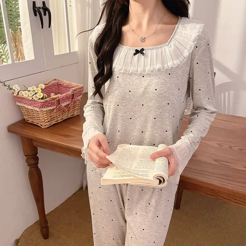 

Пижамные комплекты для пар: женские, из бамбука, свободные, домашние, винтажные, для взрослых, приятные для кожи, с пуговицами спереди, с коротким рукавом, шорты, весенние, мятные