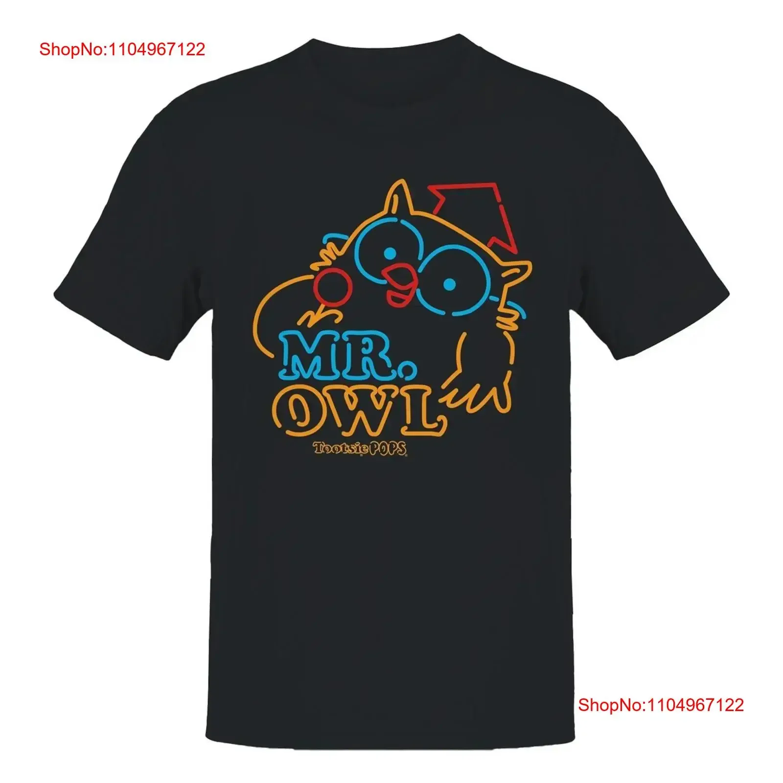 Camiseta oficialmente con licencia de Tootsie Roll Mr Owl Snack para hombre, Top lavado vintage para uso diario, gráfico informal elegante para hombre